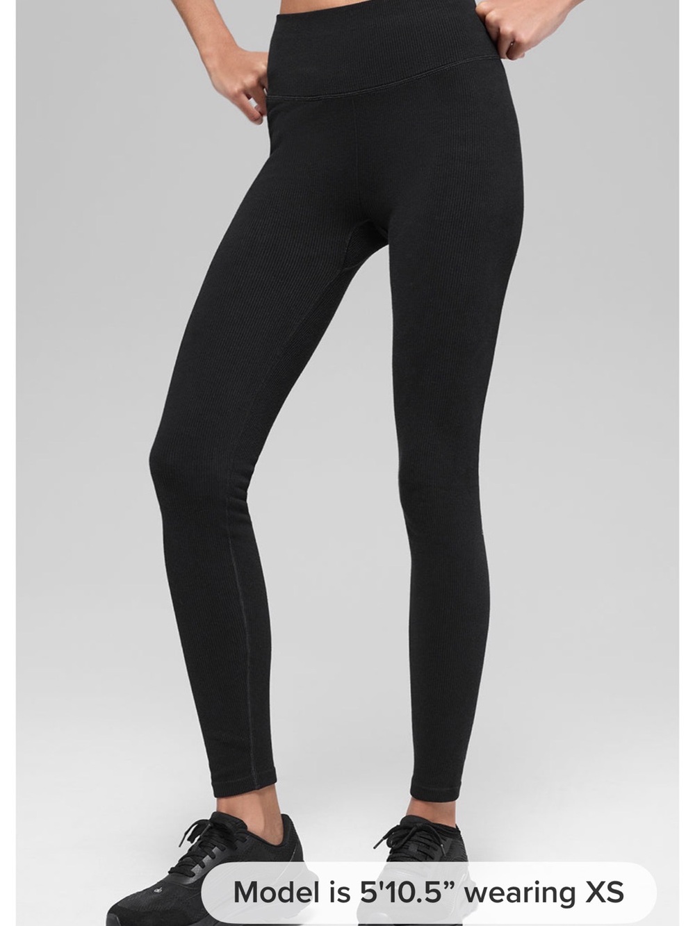 ALO Ribbed Leggings Size Medium